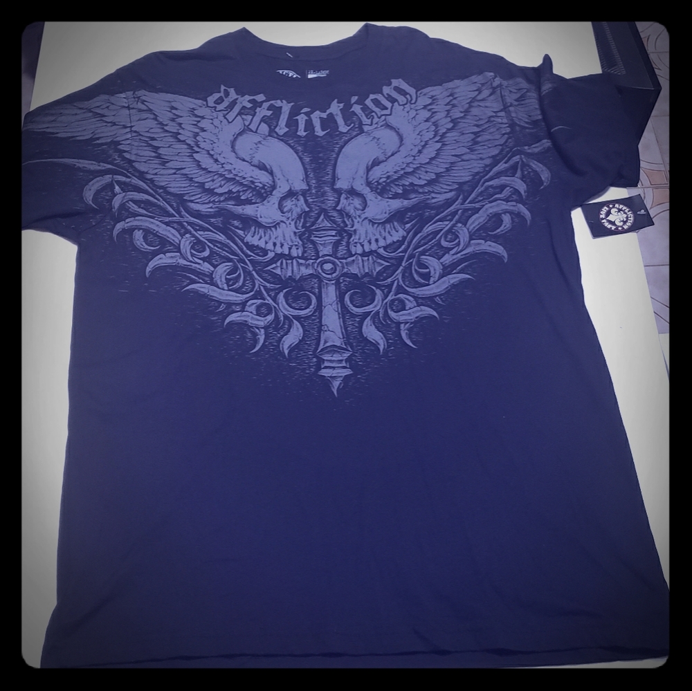 Affliction Power Tour Short Sleeve T-Shirt Tee